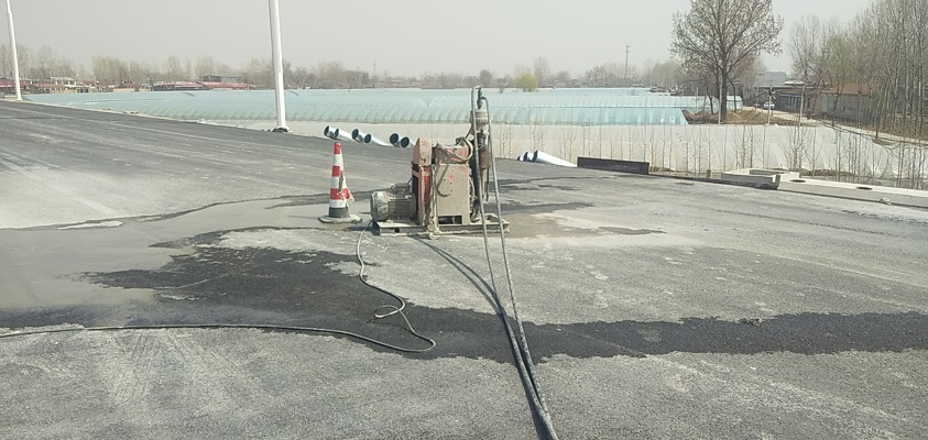 禄丰道路回填土下沉注浆